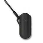 Victorinox İsviçre çakısı için deri kılıf küçük, taşıma kayışı dahil kılıf, siyah