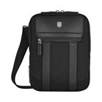 Victorinox İsviçre Tasarımlı Crossbody Çanta, Architecture Urban 2, Erkekler ve Kadınlar için Çanta, 6 Litre, Siyah, 653351, Siyah, S, İş