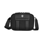 Victorinox İsviçre Tasarımlı Kompakt Crossbody Çanta, Architecture Urban 2, Erkekler ve Kadınlar için Çanta, 2 Litre, Siyah, 653349, Siyah, S, İş