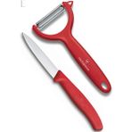 Victorinox Kırmızı Edition Soyacak ve Bıçak Seti