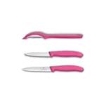 Victorinox Pembe Soyacak ve Soyma Bıçak Seti