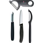 Victorinox Siyah Bıçak ve Soyucu Seti Evrekala Edition