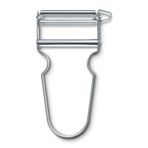 Victorinox STAR tasarruflu soyucu, ekstra keskin bıçak, tırtıklı kesim, çift bıçaklı, paslanmaz çelik