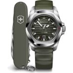 Victorinox Swiss Army Victorinox 242017.1 I.N.O.X. Otomatik Erkek Kol Saati + Çakı Set - STD