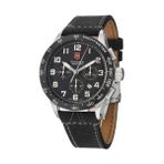 Victorinox Swiss Army Vıctorınox Swiss Army 247851 Airboss Mach 6 Mechanical Chronograph Erkek Kol Saati - Siyah