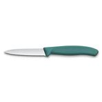 Victorinox Swiss Classic Sivri Uçlu Tırtıklı Soyma Bıçak Yeşil 8 cm
