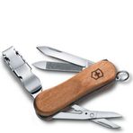 Victorinox VT 0.6461.63 Çam Ağacı Yüzey Tırnak Makaslı Çakı