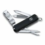 Victorinox VT 0.6463.3 Siyah Tırnak Makaslı Çakı