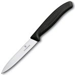 Victorinox Vt6.7703 10 cm Sivri Siyah Soyma Bıçak