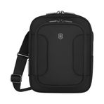 Victorinox Werks Traveler 7.0, Crossbody Çanta, 11'' Tablet Bölmeli Crossbody Çanta, Siyah