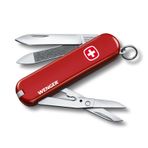 Victorinox yetişkin Wenger, 65 mm, kırmızı çakı, herhangi bir bilgi, One Size