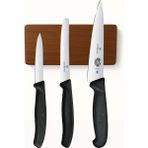 VICTORINOX3LÜ Bıçak+Mıknatıslı Stand Set - Ceviz