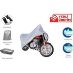 Victory Cross Roads Core Custom Arka Çanta Uyumlu Motor Branda Örtü 4 Mevsim Gri