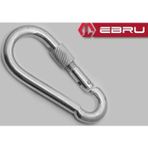 Vidalı Karabina, Kanca, Çengel 12Mm - 10 Adet Tdrtr