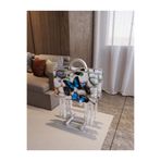 vidalife Camlı Çanta Sehpa, Sehpa, Zigon, 4lü Zigon, Çanta Sehpa, 4lü Sehpa, Çanta Zigon