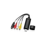 Video Grabber Video Kayıt Kartı Capture Card Vhs Dijitalleştirme, USB Video Kaydedici Vhs Audio Vid - Altın