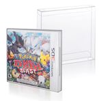 Video Oyun Kutusu Koruyucu Nintendo Game Boy ve Game Boy Advance için Uyumlu - 0,40 MM Kalınlığı, Asitsiz Şeffaf PET, Toplayıcı Kutusu Koruyucu Plastik Kılıf, EVORETRO Gameboy Koruyucu (25'li Paket)