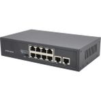 Vıdeopark Vp-8p-2upg 8 Port 10/100M Poe + 2 Port Gbıt Uplınk 120W Poe Swıtch Dahili Power