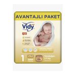 Vidy Baby Premium No:1 Yenidoğan Bebek Bezi