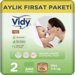 Vidy Baby Premium No:2 Mini Bebek Bezi