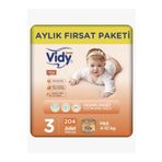 Vidy Baby Premium No:3 Midi Bebek Bezi
