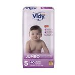 Vidy Baby Premium No:5 Junior 40 Adet Bebek Bezi