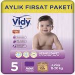 Vidy Baby Premium No:5 Junior Bebek Bezi