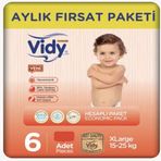 Vidy Baby Premium No:6 XLarge Bebek Bezi