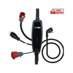 Viego Taşınabilir Elektrikli Araç Trifaze Şarj Cihazı 11/22KW Ilave Ev Prizi Dönüştürücülü