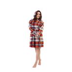 VİENETTA 201005-8758 BAYAN BÜYÜK BEDEN KISA BROWN POLAR SABAHLIK BROWN 3 XL