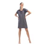 VIENETTA Kadın Kısa Kol Dress Blues Tunik 2C0T1N642 DRESS BLUES M