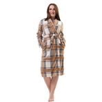 VIENETTA VİENETTA 201035-0063 BAYAN BÜYÜK BEDEN BROWN POLAR SABAHLIK BROWN 2 XL