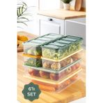Vienev 6lı Bella Buzdolabı Düzenleyici 2x (3,5 Litre) 4x(1,65 Litre)