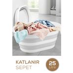 Vienev Akordiyon Katlanabilir Çamaşır Sepeti