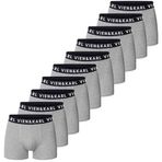 VIEN&KARL 10'lu Paket Erkek Premium Boxer Gri XL