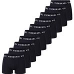 VIEN&KARL 10'lu Paket Erkek Premium Boxer Siyah XL