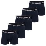 VIEN&KARL 5'li Paket Erkek Premium Boxer Lacivert L