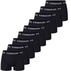 VIEN&KARL 9'lu Paket Erkek Premium Boxer Siyah XXL