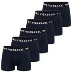 VIEN&KARL Erkek 6'lı Kutu Premium Boxer Lacivert S