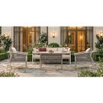 Vieno Home Garden Calisto Bahçe Balkon Oturma Grubu Krem