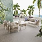 Vieno Home Garden Florence Oturma Grubu Krem