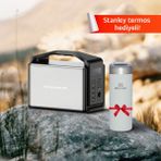 Viessmann Energycharge 600 Taşınabilir Güç Kaynağı Stanley Termos Hediyeli (556 Wh Batarya Kapasitesi)