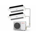 Viessmann Multi Ofaa100mfa061 21 Dış + 2 İç Ünite (12+18) Tek Yön Kaset Tipi Klima
