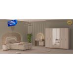 Vieva Seren Yatak odası takımı 6 Kapılı Gardırop 100% Mdf Bazalı– Teslimat & Kurulum Dahil