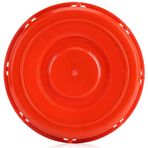 VIFERR IBC Tank Kapağı, Su Sıvı Depolama IBC Depo Bağlantı Plastik Kapak Kapak Kapak Adaptörü 163 mm Kırmızı (couverture aveugle)