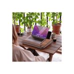 Vigo Wood-LS013 Minderli Laptop Sehpası (Ceviz)