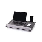 Vigo Wood-LS025 Minderli Laptop Sehpası (Antik Gri)