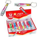 Vigor Tırnak Makası Büyük Renkli 12LI Paket