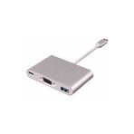 Vigor Type-c To 3 In 1 Vga Usb 3.0 Usb-c Dönüştürücü Çevirici Adaptör Hub