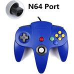 Vigortrading Gc Mavi Kablolu N64 Gamepad Joypad Kablolu Oyun Joystick Oyun Pedi Gamecube Mac Gamepadler Pc Oyun Denetleyicisi Joystick (Yurt Dışından) - Renkli